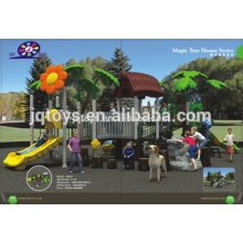 New Kids Outdoor Plástico árvore mágica parque série Amusement Playground Equipamento